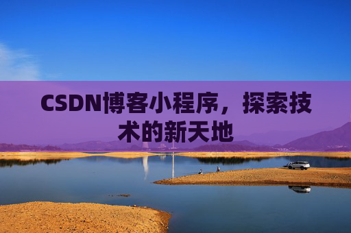 CSDN博客小程序，探索技术的新天地