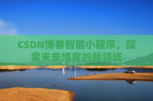 CSDN博客智能小程序，探索未来博客的新领域