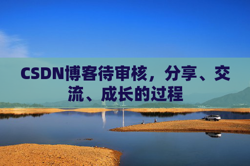 CSDN博客待审核,分享、交流、成长的过程